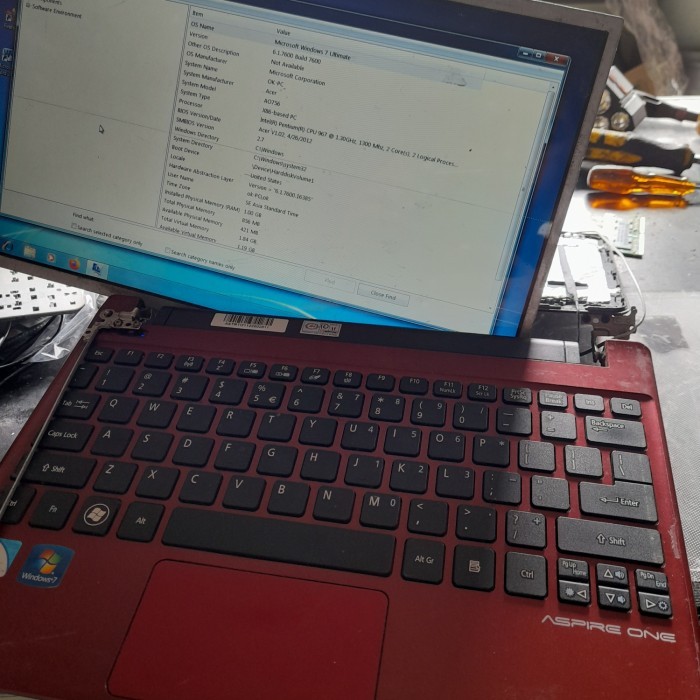 MAINBOARD ACER ASPIRE AO 756 / V5-131 BEKAS NORMAL