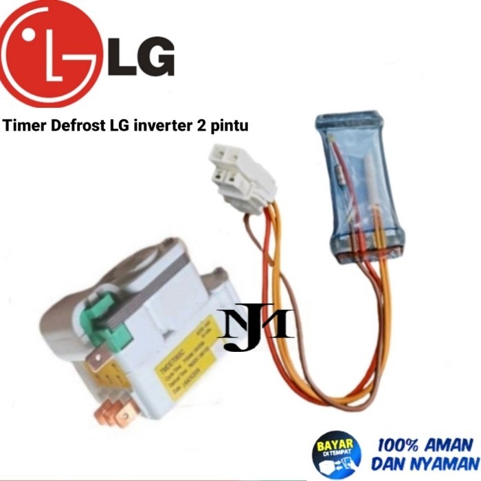 TIMER DAN SENSOR DEFROST BIMETAL KULKAS LG 2 PINTU INVERTER