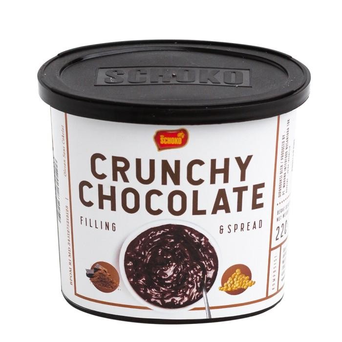 

SCHOKO Crunchy Chocolate Filling & Spread - 220 Gr / Selai Coklat Kualitas Terbaik