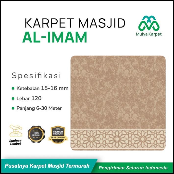 Sajadah Karpet Masjid Al Imam | Karpet Masjid Tebal