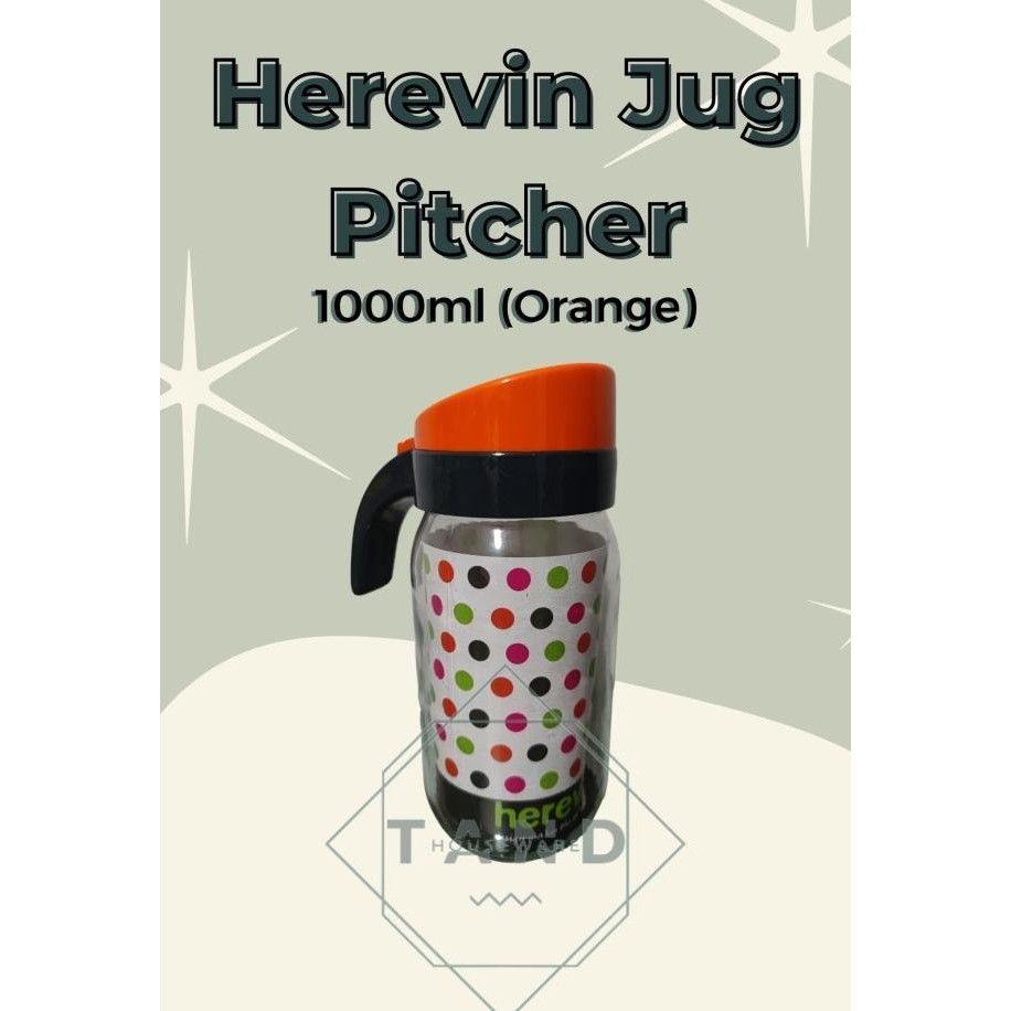 Tempat Kaca Polos Botol Air Num Herevin Ready Sto