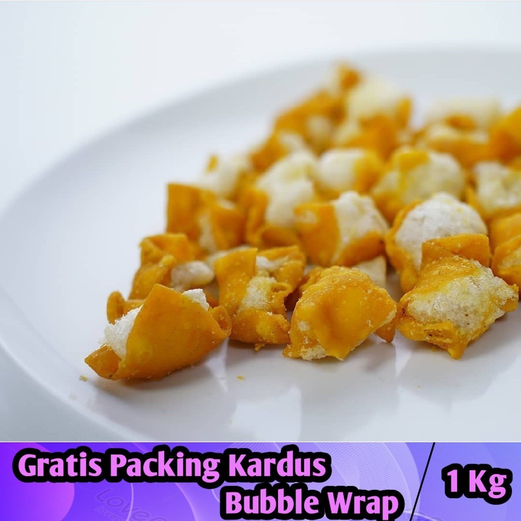 

[1Kg] TERMURAH Siomay Kering ORIGINAL / Somay Kering Mini - Iqorni Snack makanan ringan kiloan