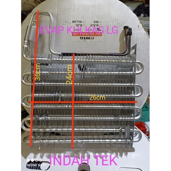 EVAPORATOR KULKAS LG 2 PINTU