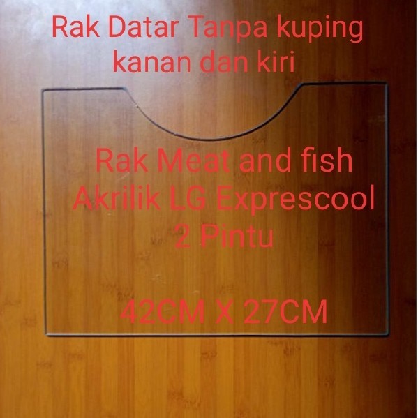 RAK KACA CHILLER KULKAS LG EXPRESSCOOL 2 PINTU