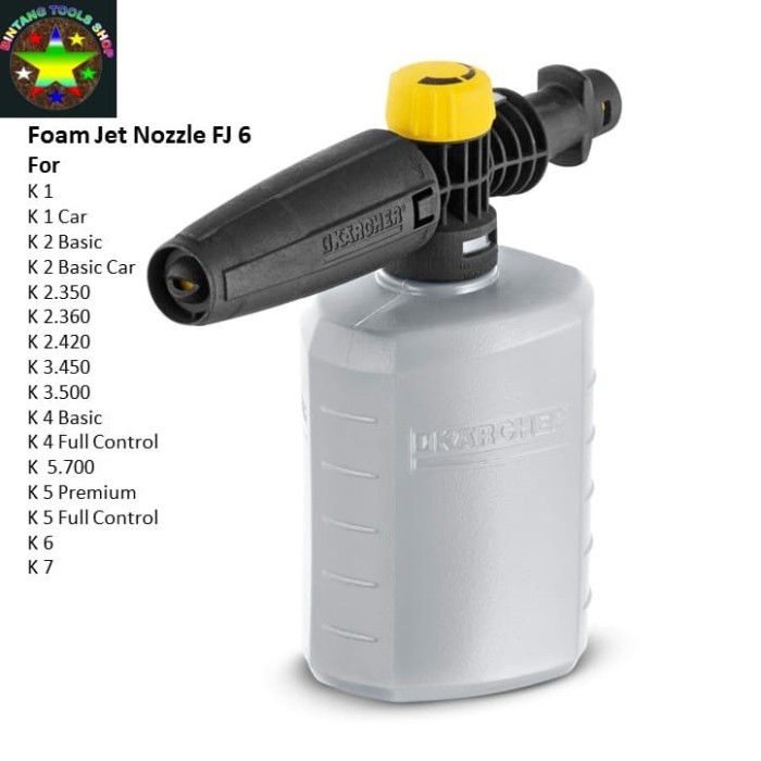 Karcher FJ 6 Foam Jet Nozzle Membuat Busa Salju for K1 K2 K3 K4 K5