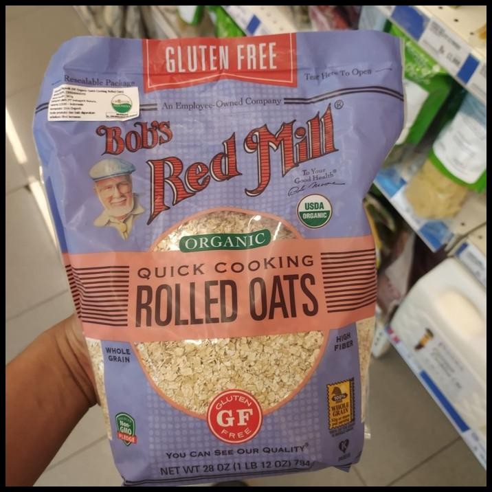 

Boobs Red Mill Organic Quick Cook Rolled Oat - Oatmeal Gluten Free 793