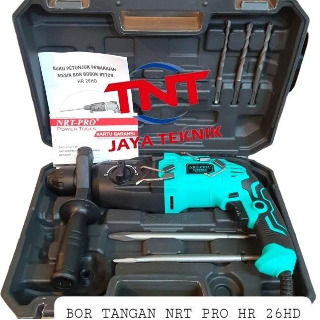 Mesin Bor Beton Bobok Nrt Pro Hr 26 Hd / Bor Tangan Nrt Pro Hr 26Hd