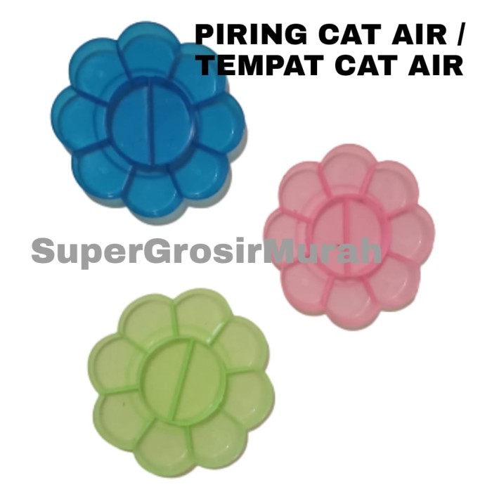 Seka - Hot Sale Grosir 12 Palet Lukis Cat Air Wadah Tempat Cat Piring Cat Acr