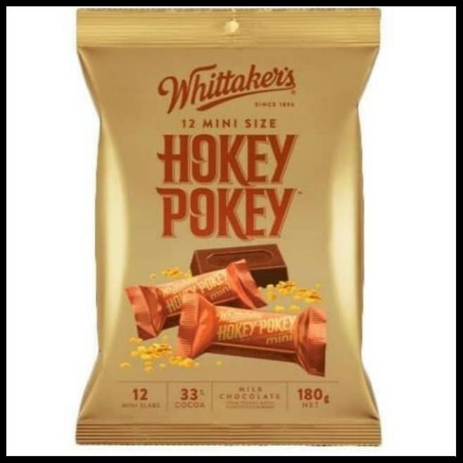 

Whittakers Hokey Pokey 180Gr | Cokelat | Coklat |Kue | Snack | Camilan