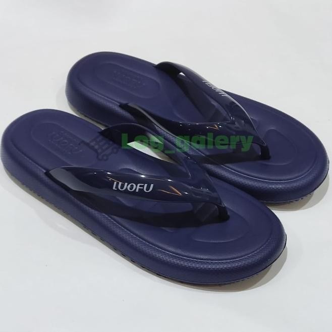 Sandal Wanita Jepit Jelly | Luofu E-7196