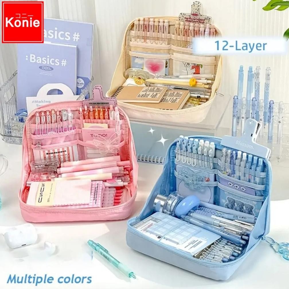 

Original Tempat Pensil Korea Multi Sekat Ukuran Jumbo Sale