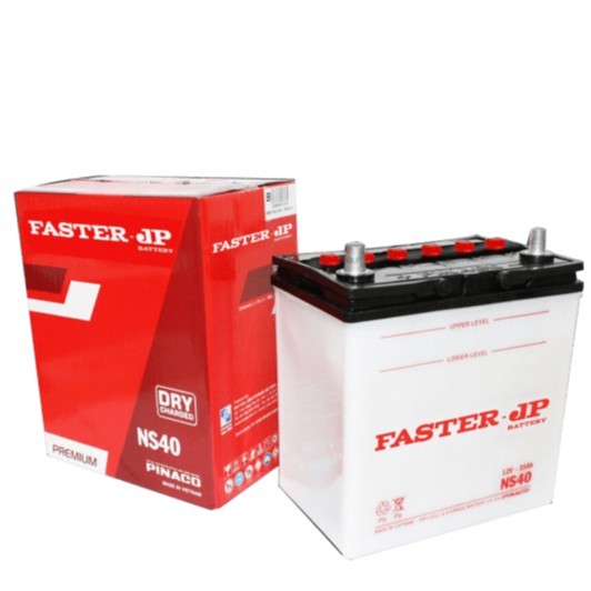 Aki Premium Faster NS40 | Aki Basah Untuk Mobil Avanza, Xenia, Rush, Terios, Mirage