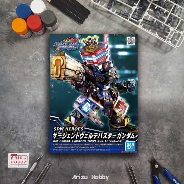 SD SDW Heroes Sergeant Verde Buster Gundam Bandai