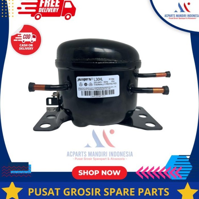 COMPRESSOR KULKAS 1 PINTU 1/8 PK ORIGINAL
