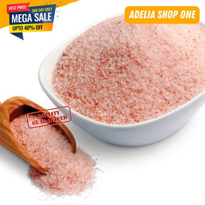 

HIMALAYAN PINK SALT PINK SALT HALUS GARAM HIMALAYAN PINK - 50GRAM UNGGULAN!!