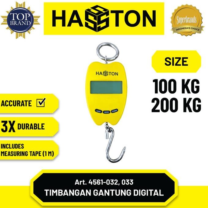 Hasston Timbangan Gantung Digital 100 Kg (4561-032)