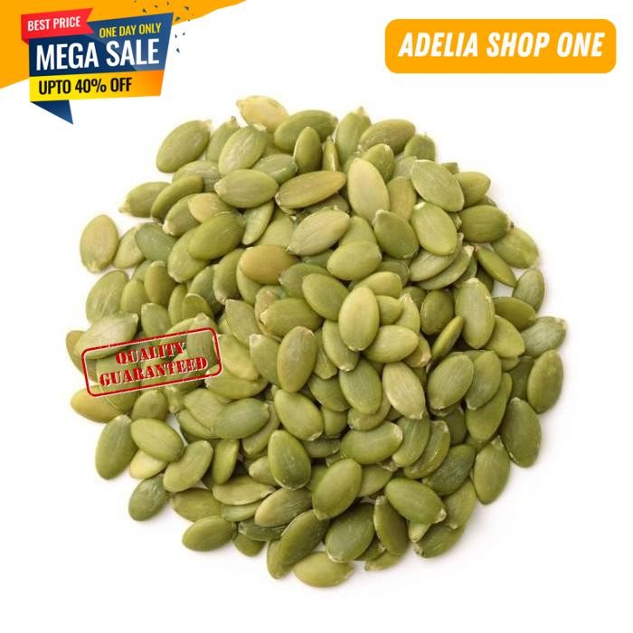 

RAW PUMPKIN SEEDS BIJI LABU KUPAS 250GRAM INOVATIF!!