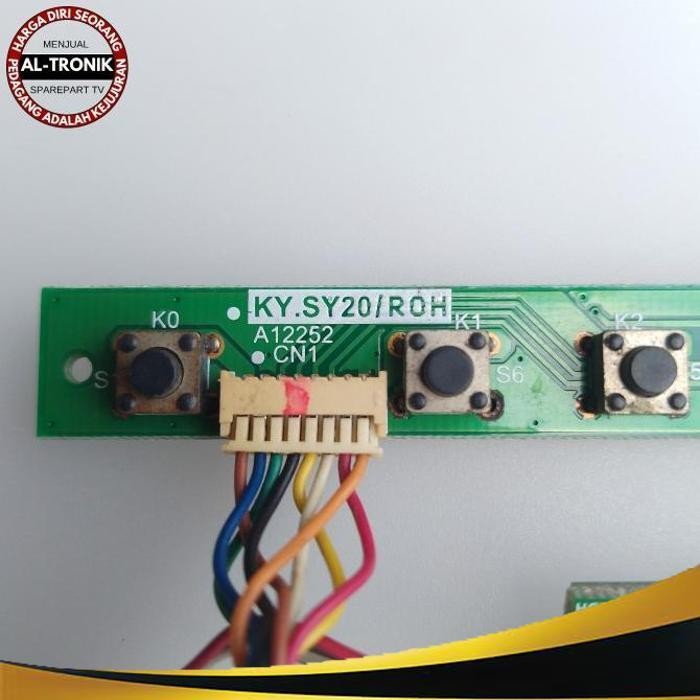 | ATO | SENSOR REMOT IR TOMBOL TV LED POLYTRON 24 INCH TYPE PLD24D552 MODUL IR RECEIVER MANUAL PLD 2