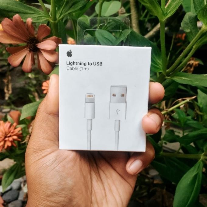 charger kabel data lightning iphone original ibox garansi 3 bulan