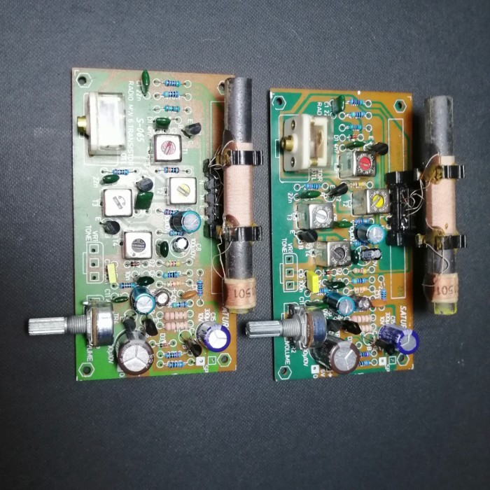 Kit Radio Mw Otl Pcb Saturn S-065 Sudah Bunyi