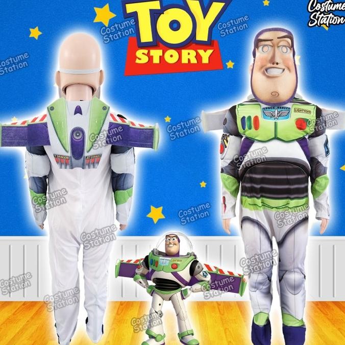 Kostum Toy Story Buzz Lightyear / Costume Astronot Astronaut Mainan Halloween anak cowo