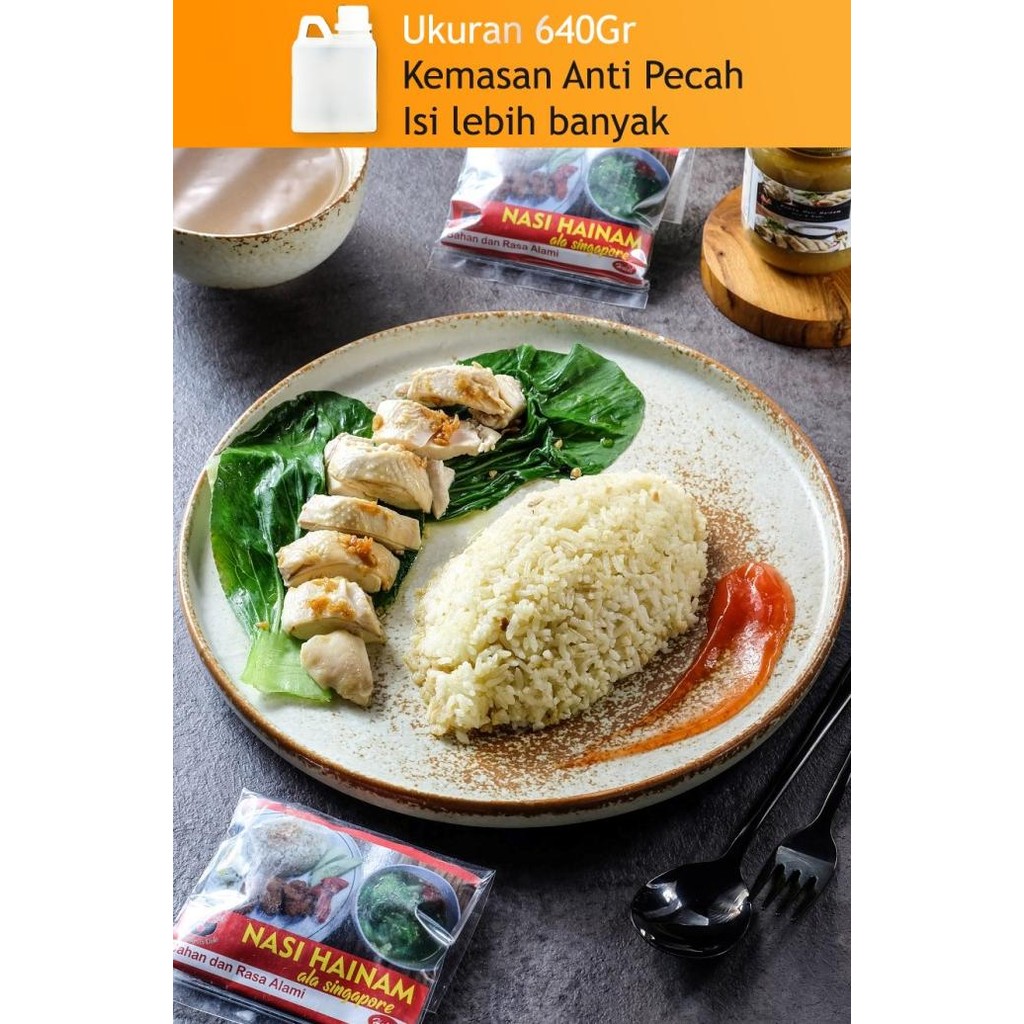 

Kemasan Anti Pecah - Bumbu Hainam Premium 640gr merk Tomyam Family KGS