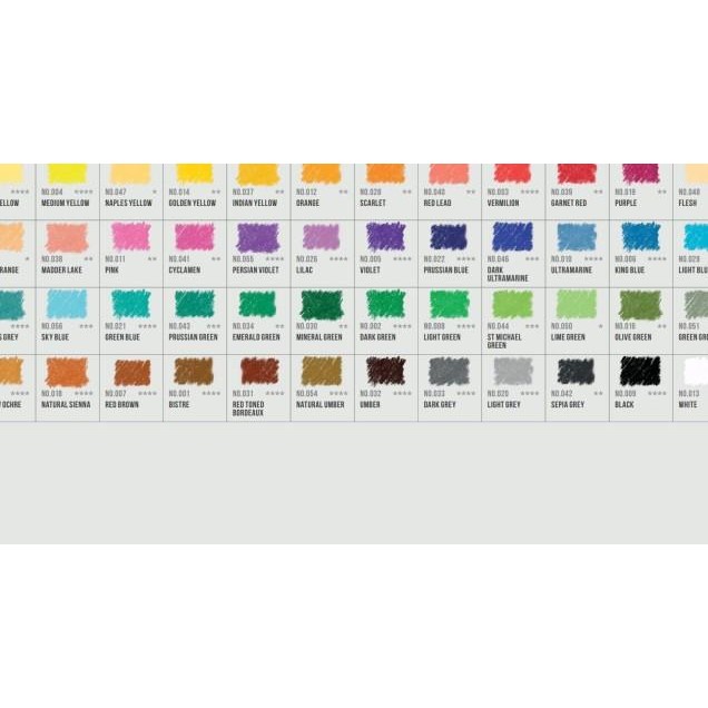 

Pastel Cil Color Cont A Paris Sil 48 Warna