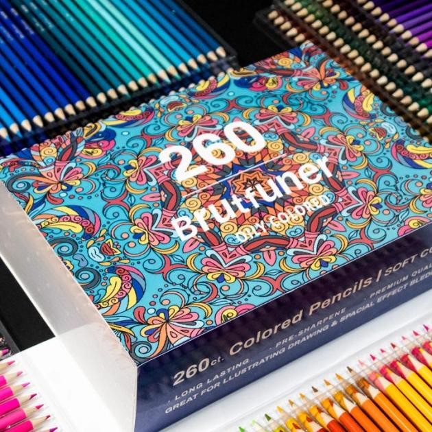 

260 Professional Oil Color Cil Wood Colored Watercolor Cils Draw