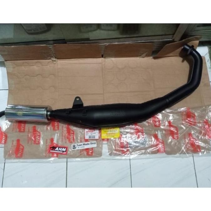 Knalpot Ahm Satria 2Tak Lumba Satria 2 Tak Hiu Original Malaysia Premium