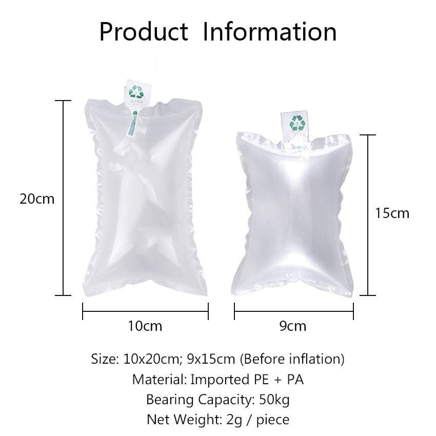 

20x10cm/15x10cm/15x20 kantong udara bubble air plastik udara air bubble bag in bag Inflatable Buffer