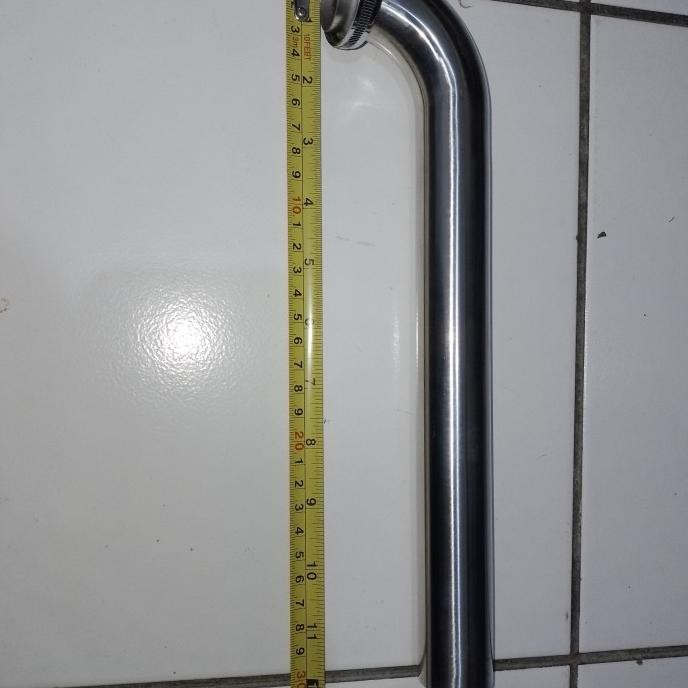 Sifon Angsa Wastafel Panjang Stainless / Sifon Angsa Stainless  Ready