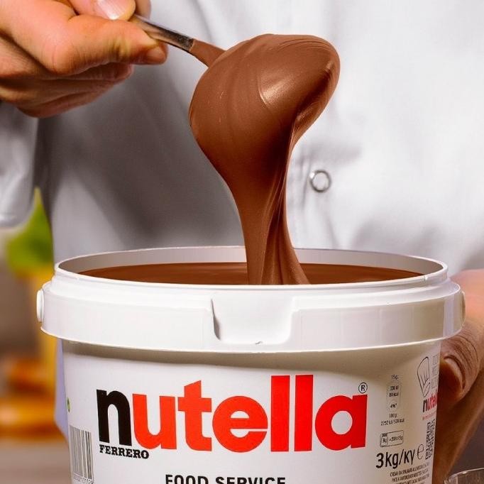 

Nutella Chocolate Hazelnut / Selai Kacang Cokelat 3kg 3000gr