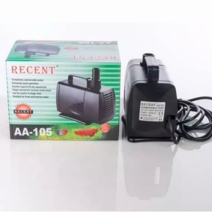 aquarium water pump recent aa 105
