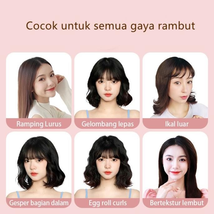 K.SKIN Sisir Catokan Pelurus Rambut Catok Rambut Straight Comb Hair H24M