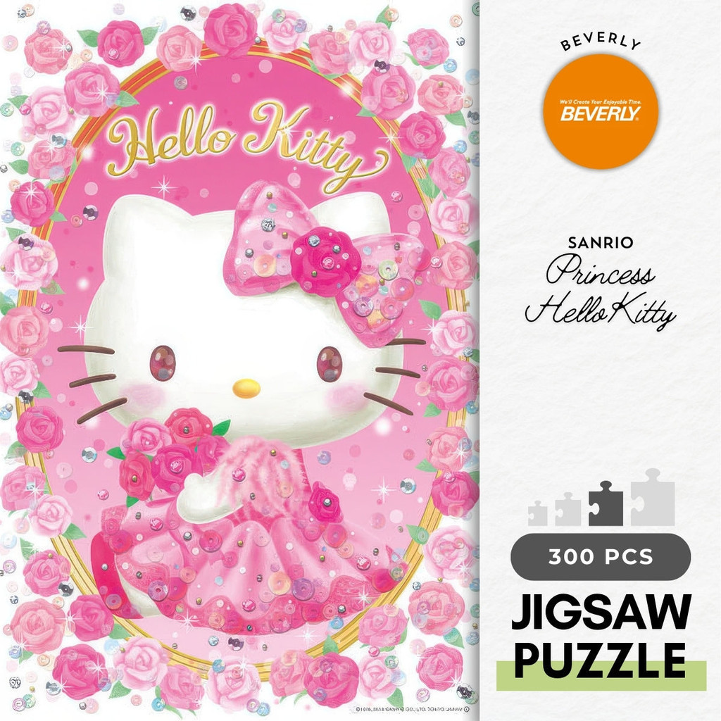 BEVERLY 33-180 Princess Hello Kitty 300 PCS Jigsaw Puzzle