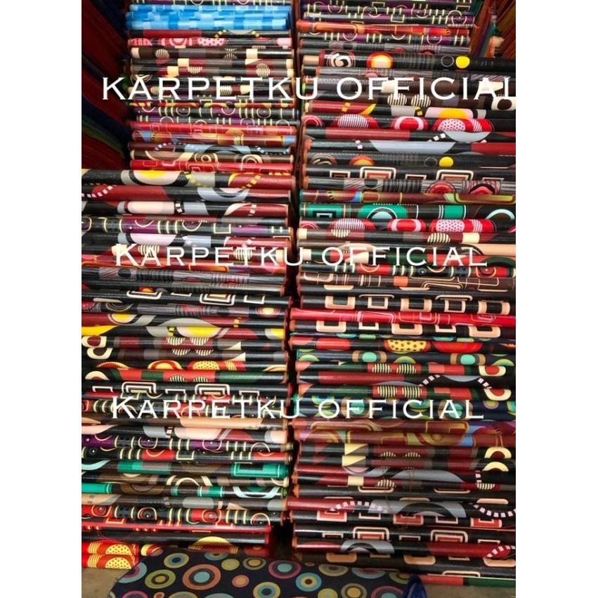 [Garfield] Karpet / Tikar Lantai Plastik Spon Eva - Nimalis/Batik