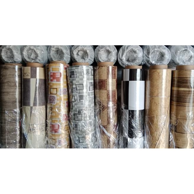 Karpet Vinly Lantai Plastik Roll Tebal Dan Motif Banyak
