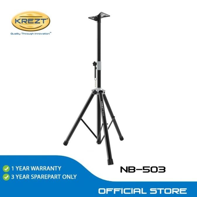 Stand Speaker Krezt Nb 503 Stand Speaker Nb503 Sepasang Original  Ready