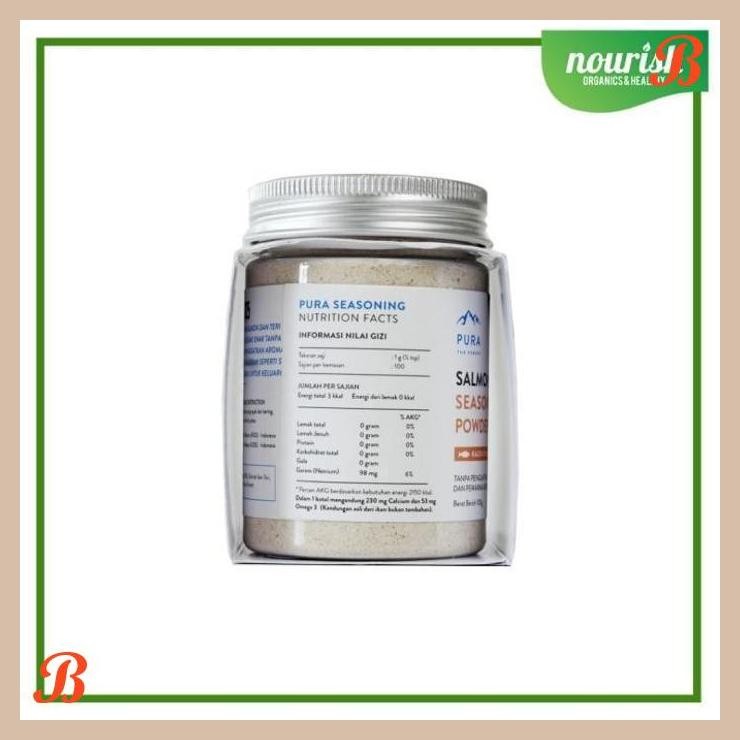 

| NN | PURA SEASONING BUMBU PENYEDAP NO MSG - SALMON 100 GR