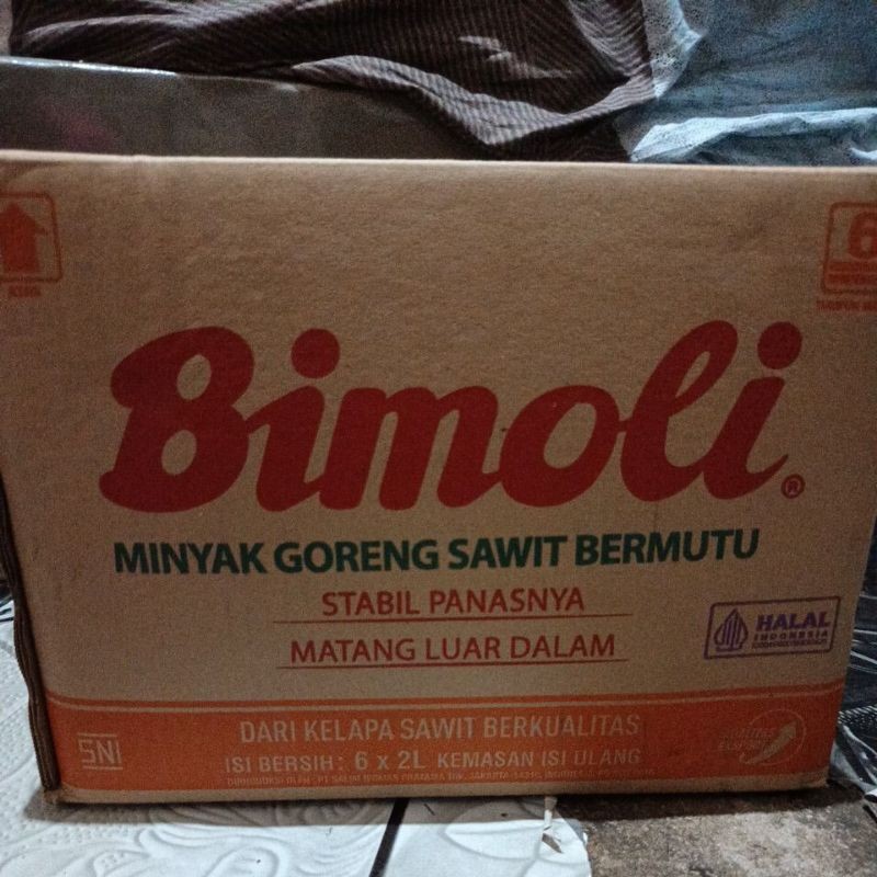 

minyak bimoli 2 liter isi 6 bks