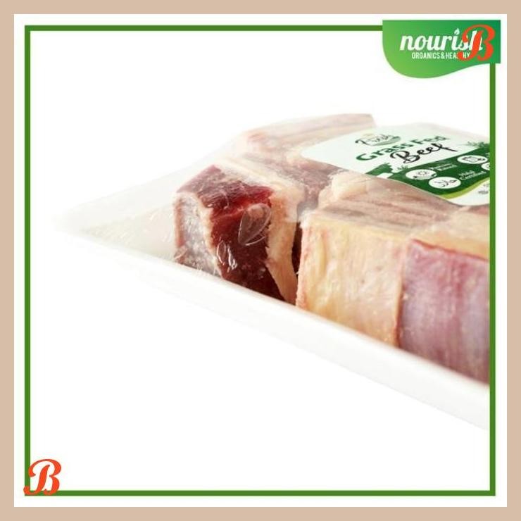

| NN | GRASS FED SHORT RIBS CUBE (DAGING IGA GRASSFED HALAL) FROZEN 500 GR