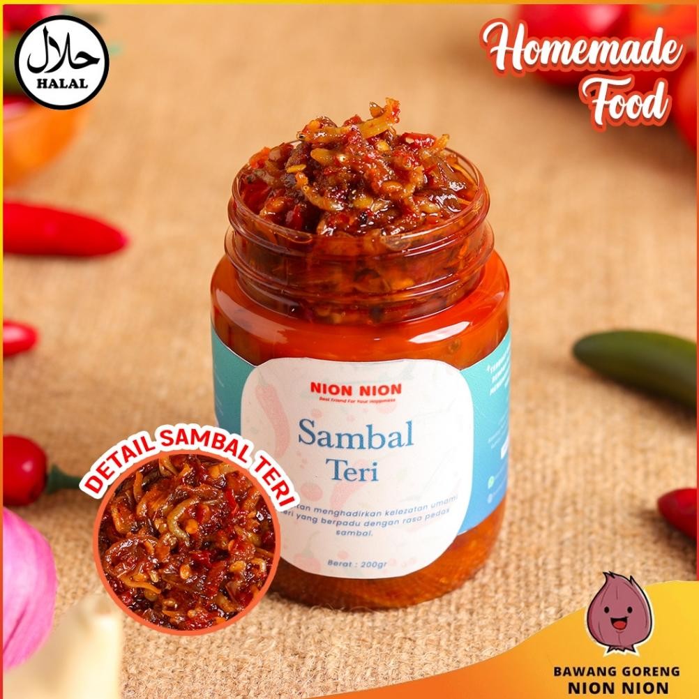 

Terbaru Promo Sambal Bawang / Sambal Teri /Sambal Rebon/ Sambal Cumi / Sambel Pedes Gurih Mantap Sambel Cakalang Sambal Bajak Pedas- Nion Nion We-12