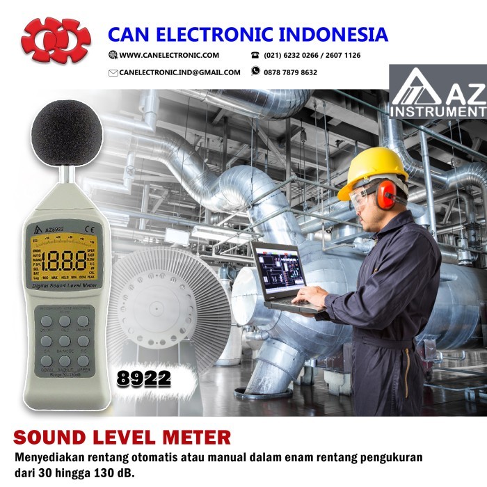 Sound Level Meter AZ Instrument 8922