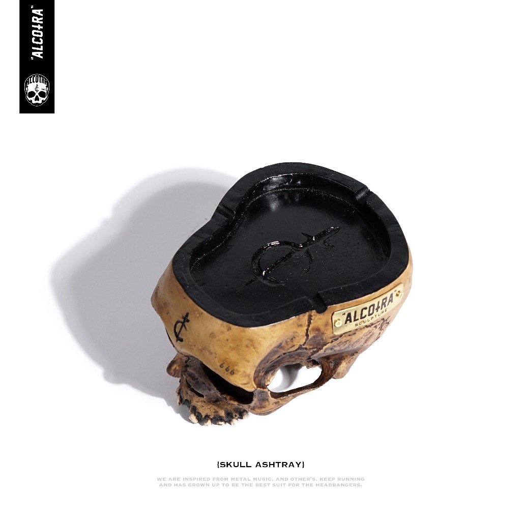 ALCOTRA SKULL ASHTRAY // ASBAK SKULL ALCOTRA // ASBAK ALCOTRA