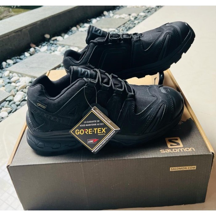 Sepatu Salomon Hitam Sneakers / Sepatu PDL Salomon XA Forces 4 China