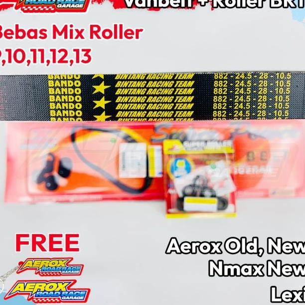 Vbelt Vanbelt Brt Set Roller Yamaha Nmax Lexi All New Nmax