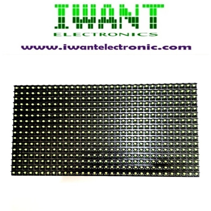 Led Modul P10 Dip Putih Indoor Running Text P10 Indoor White Termurah