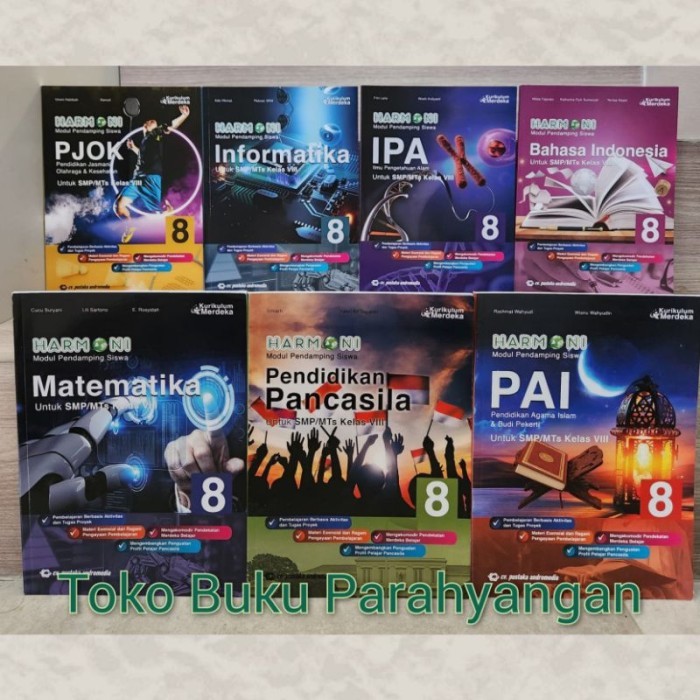 Buku Modul Kumer Smp Kelas 8 Kurikulum Merdeka Harmoni Penerbit Best Seller