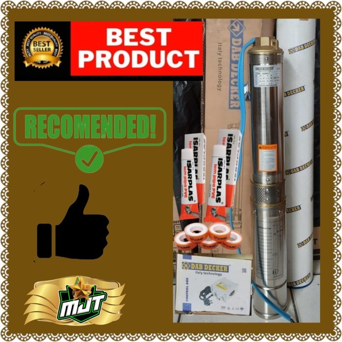 Pompa Air Satelit 0.75 Hp 4 Inc"Inoto"Submersible York Dab San Ei Best Quality