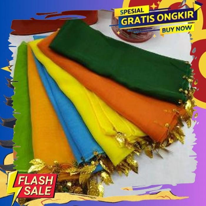 DISCOUNT WATERMELONSHOPS SELENDANG TARI RONCE / SAMPUR PAYET 210 CM / SAMPUR GANDRUNG / SELENDANG TA